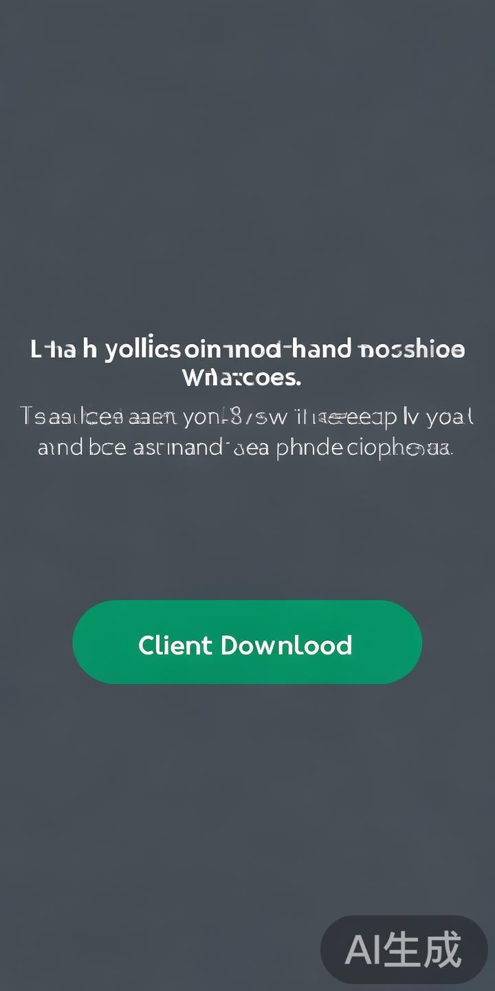 在官网首页，通常会有明显的“客户端下载”入口。点击